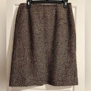 Moschino Tweed Pencil Skirt